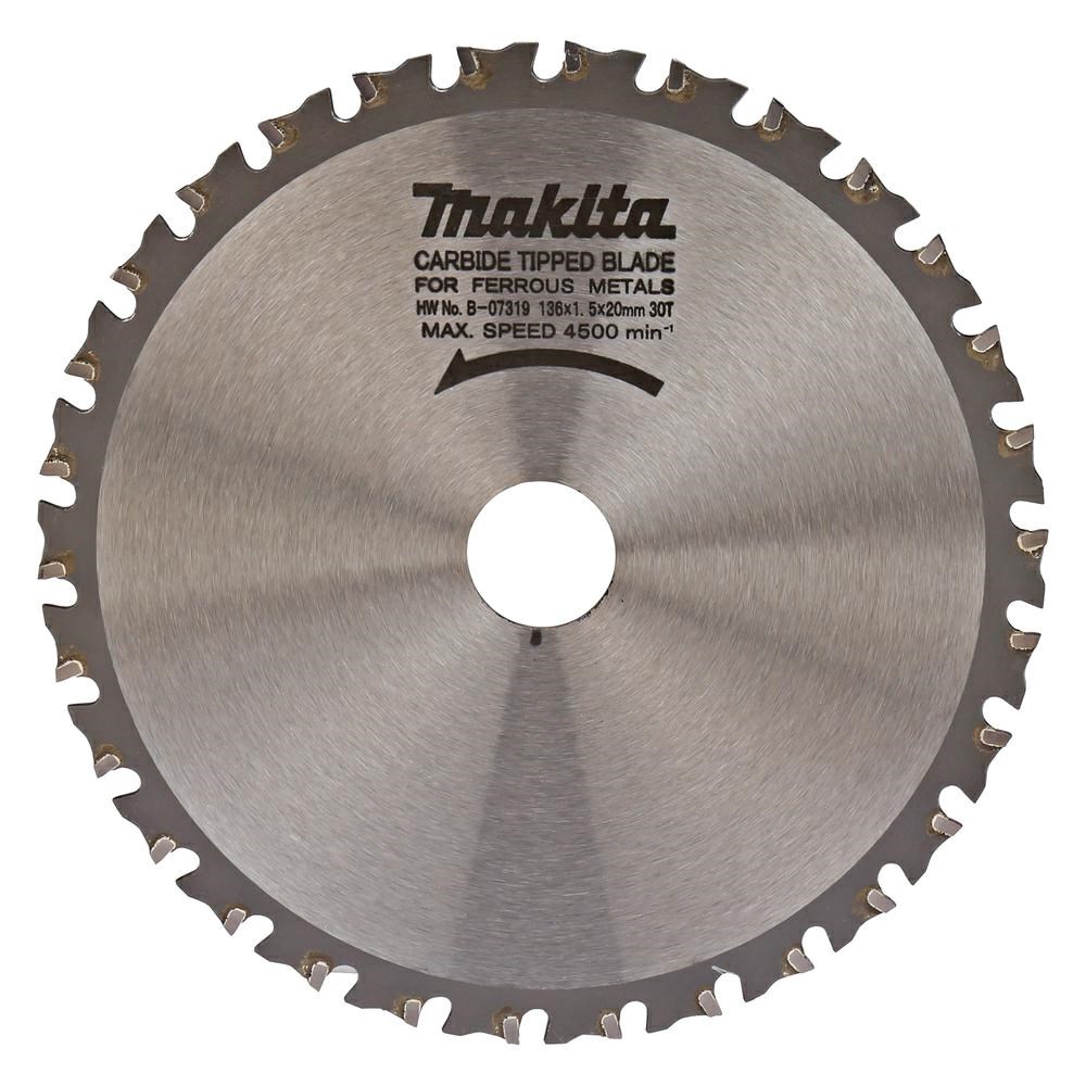 List kružne pile za metal MAKITA B-09298 (136x20mm, 30 zuba)-0