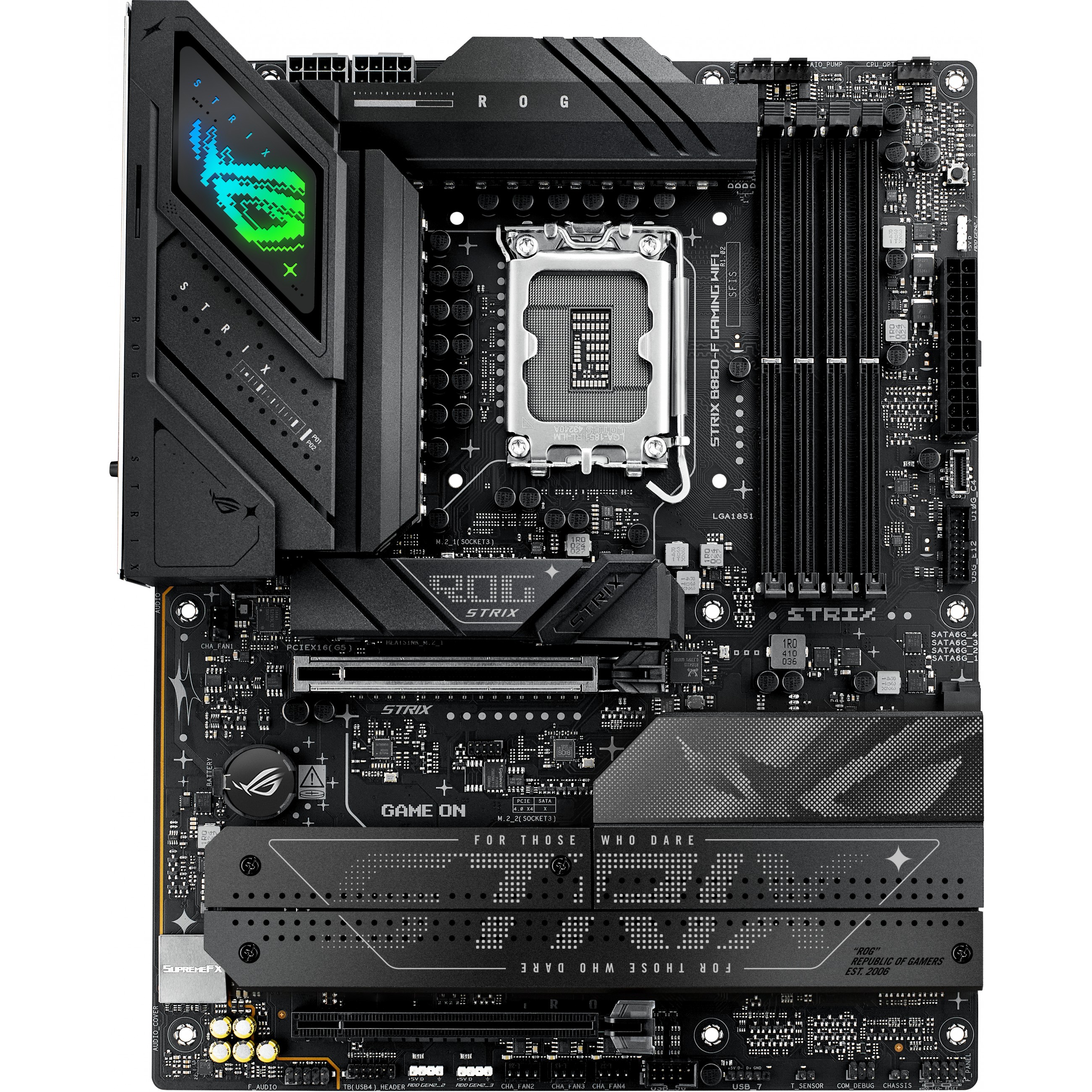 Matična ploča ASUS ROG STRIX B860-F GAMING WIFI (Intel B860, LGA 1851, ATX)-1