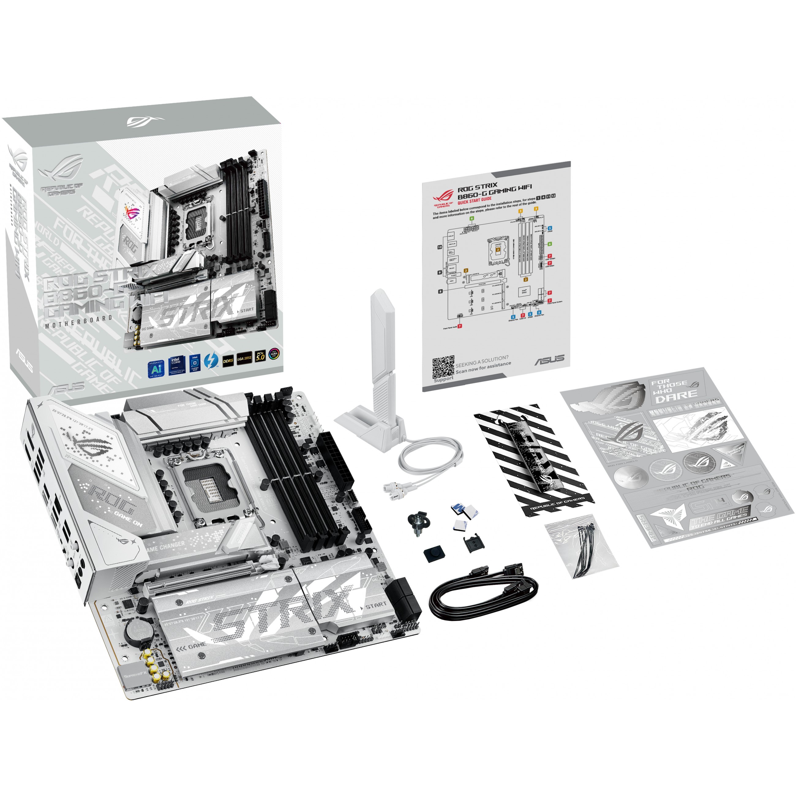 Matična ploča ASUS ROG STRIX B860-G GAMING WIFI (Intel B860, LGA 1851, micro ATX)-2