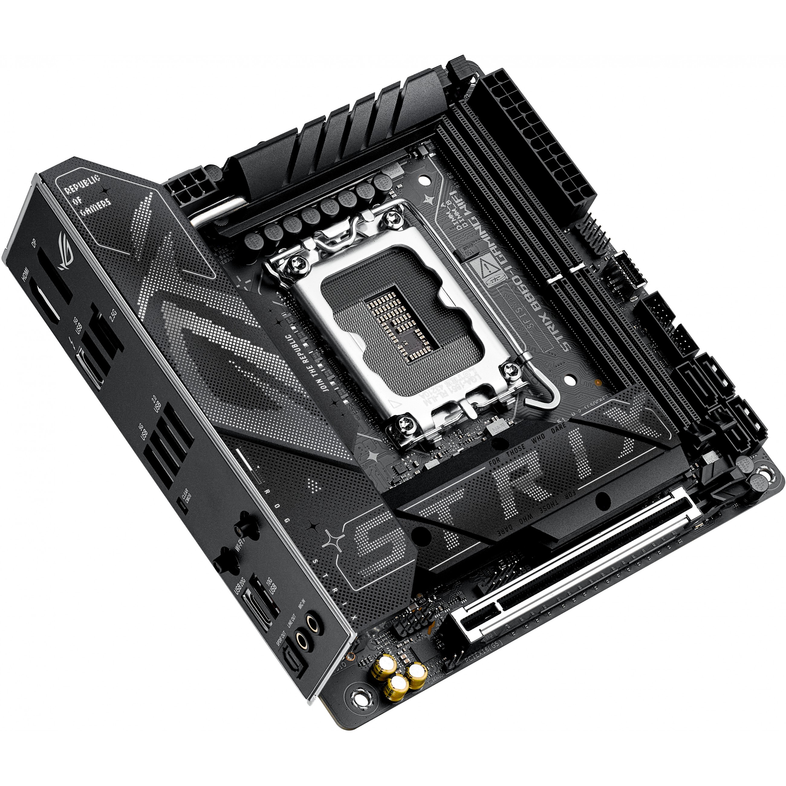 Matična ploča ASUS ROG STRIX B860-I GAMING WIFI (Intel B860, LGA 1851, mini ITX)-7