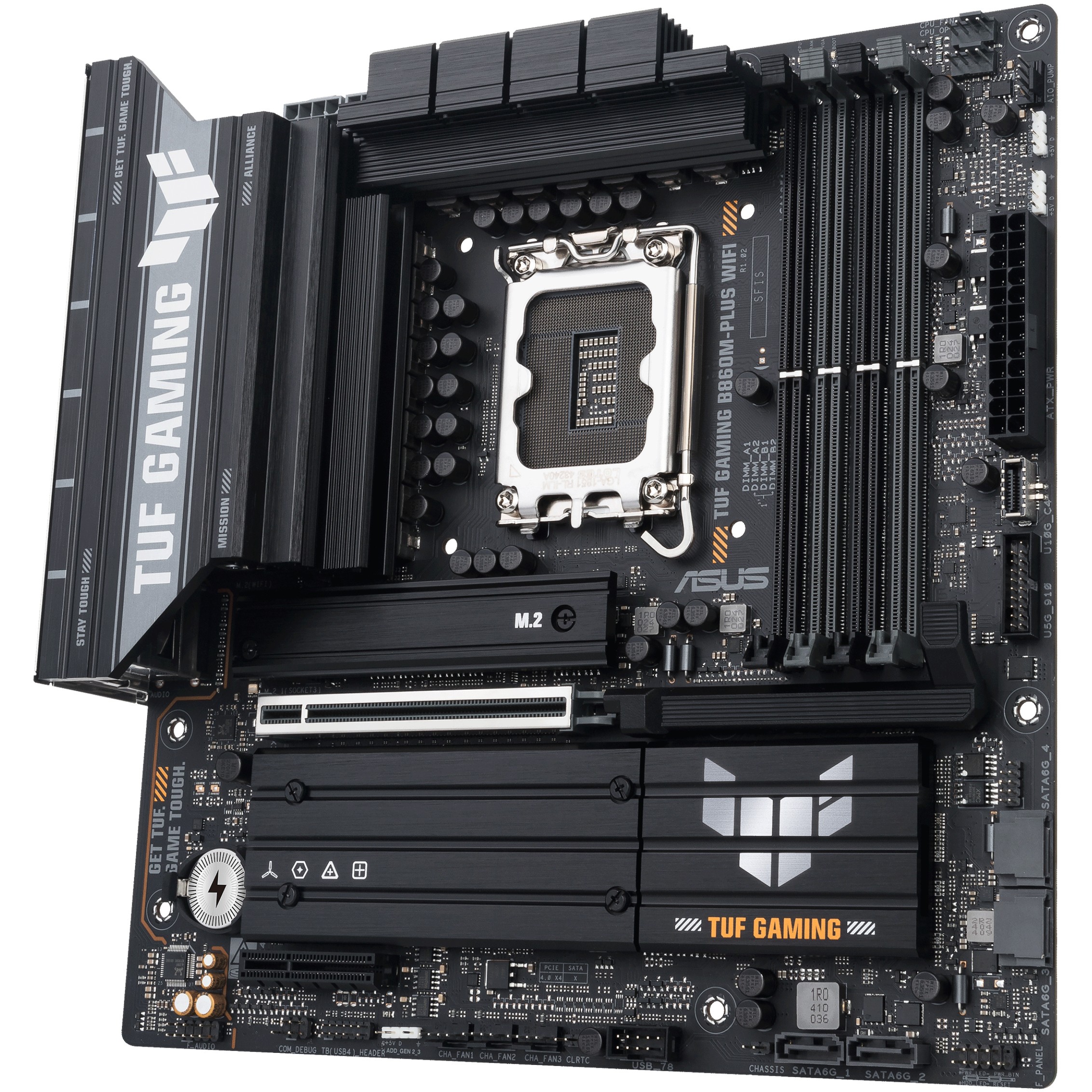 Matična ploča ASUS TUF GAMING B860M-PLUS WIFI (Intel B860, LGA 1851, micro ATX)-2