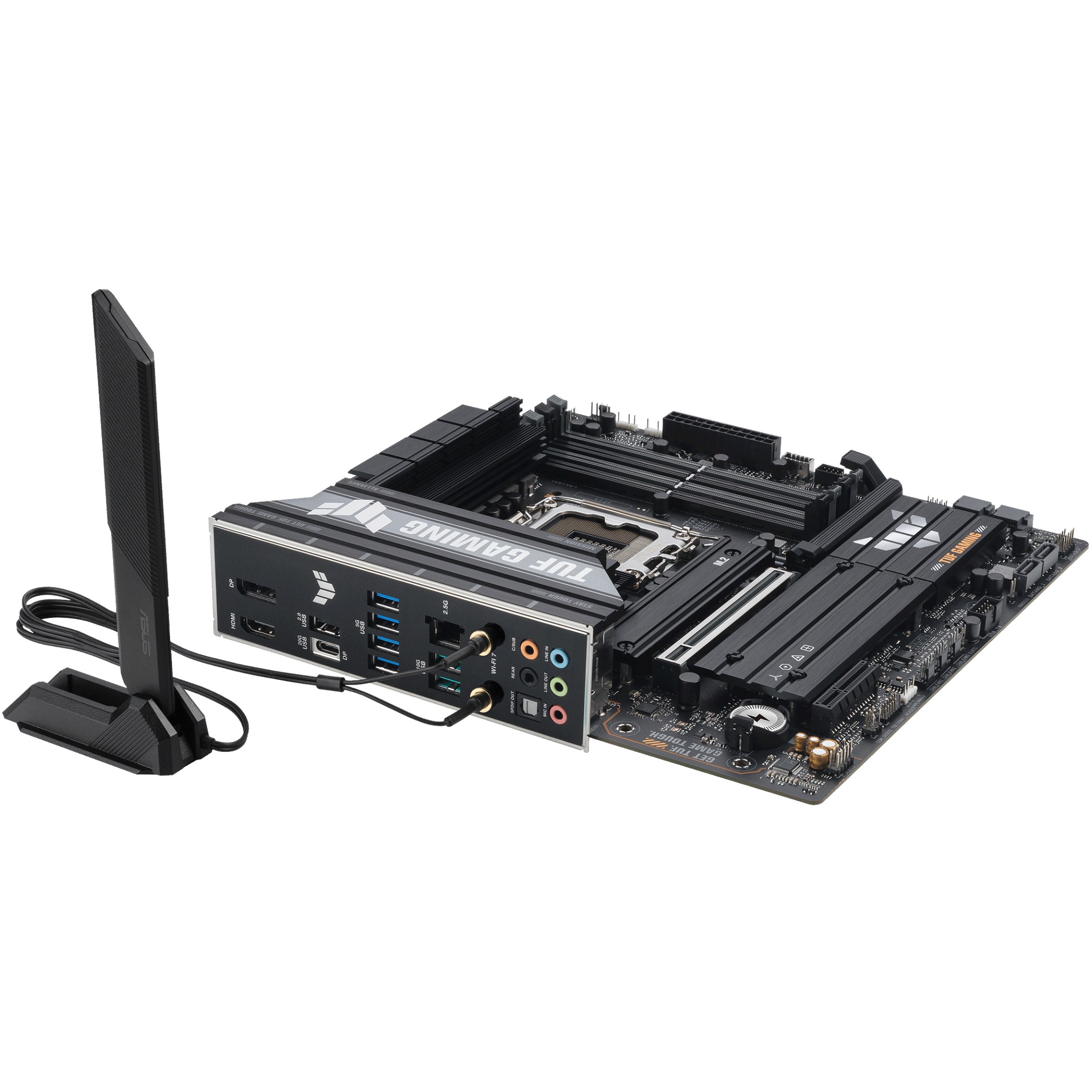 Matična ploča ASUS TUF GAMING B860M-PLUS WIFI (Intel B860, LGA 1851, micro ATX)-5