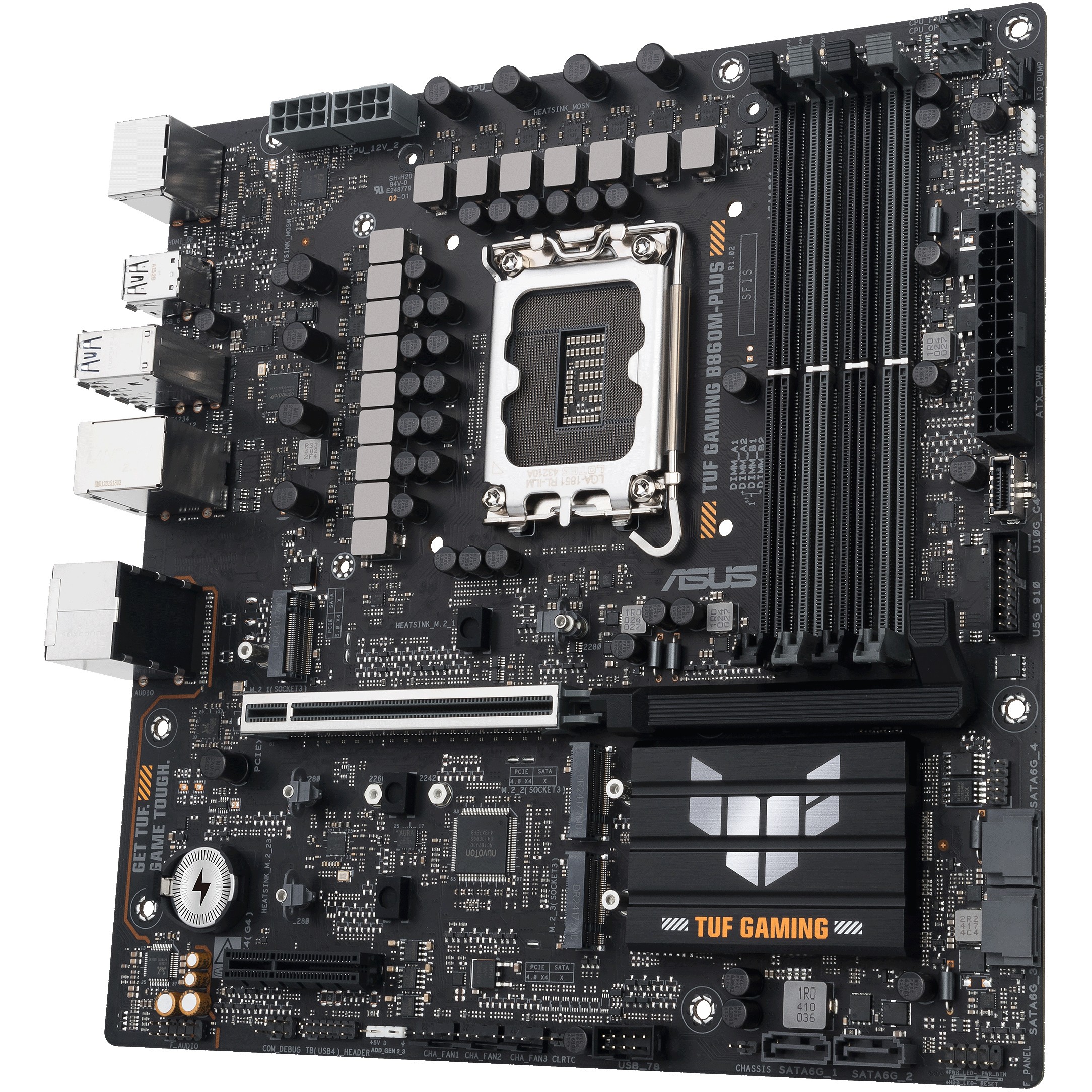Matična ploča ASUS TUF GAMING B860M-PLUS (Intel B860, LGA 1851, micro ATX)-6