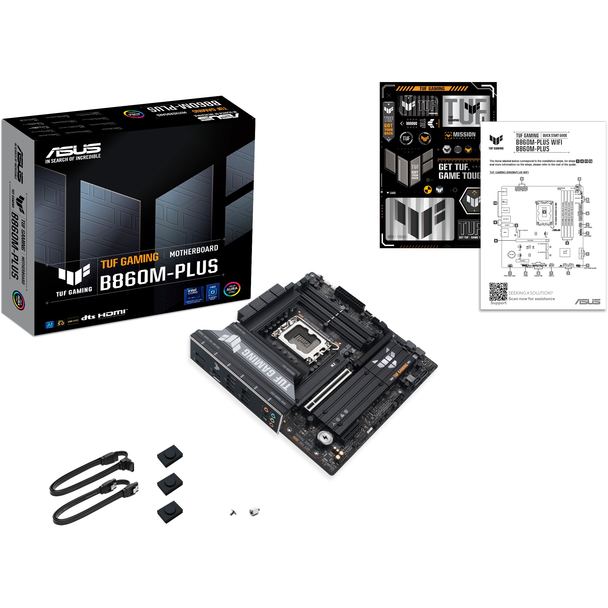 Matična ploča ASUS TUF GAMING B860M-PLUS (Intel B860, LGA 1851, micro ATX)-7