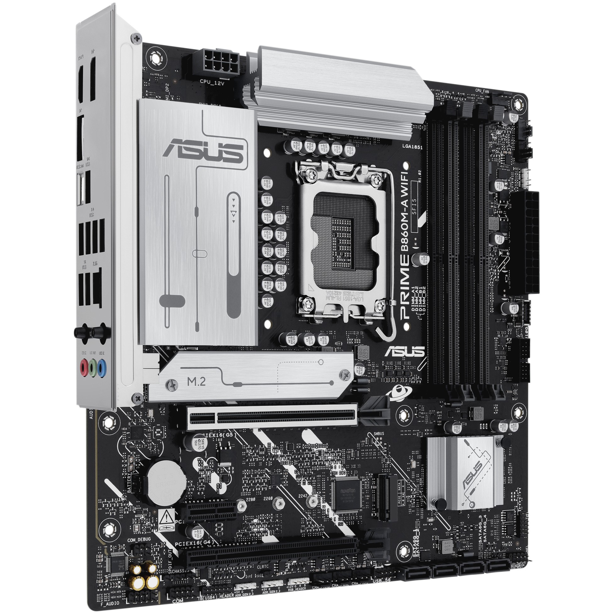 Matična ploča ASUS PRIME B860M-A WIFI (Intel B860, LGA 1851, micro ATX)-2