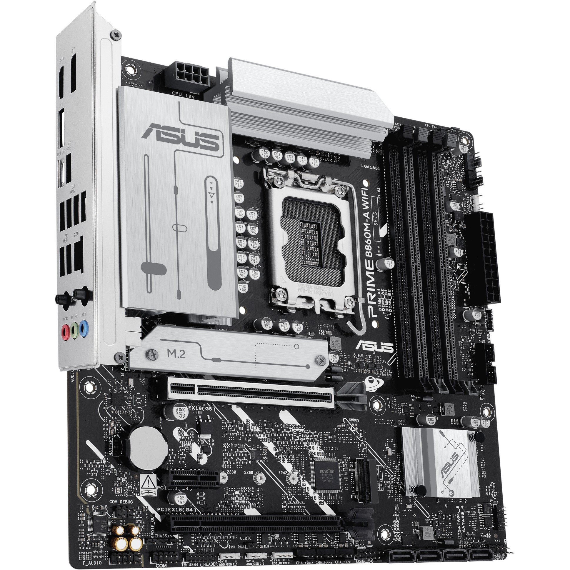 Matična ploča ASUS PRIME B860M-A WIFI (Intel B860, LGA 1851, micro ATX)-3