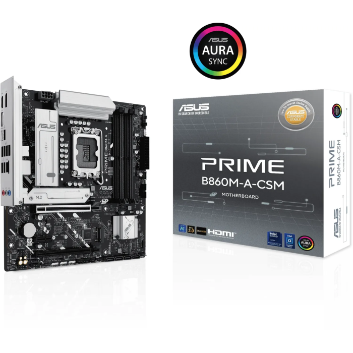 Matična ploča ASUS PRIME B860M-A-CSM Intel B860 LGA 1851 micro ATX