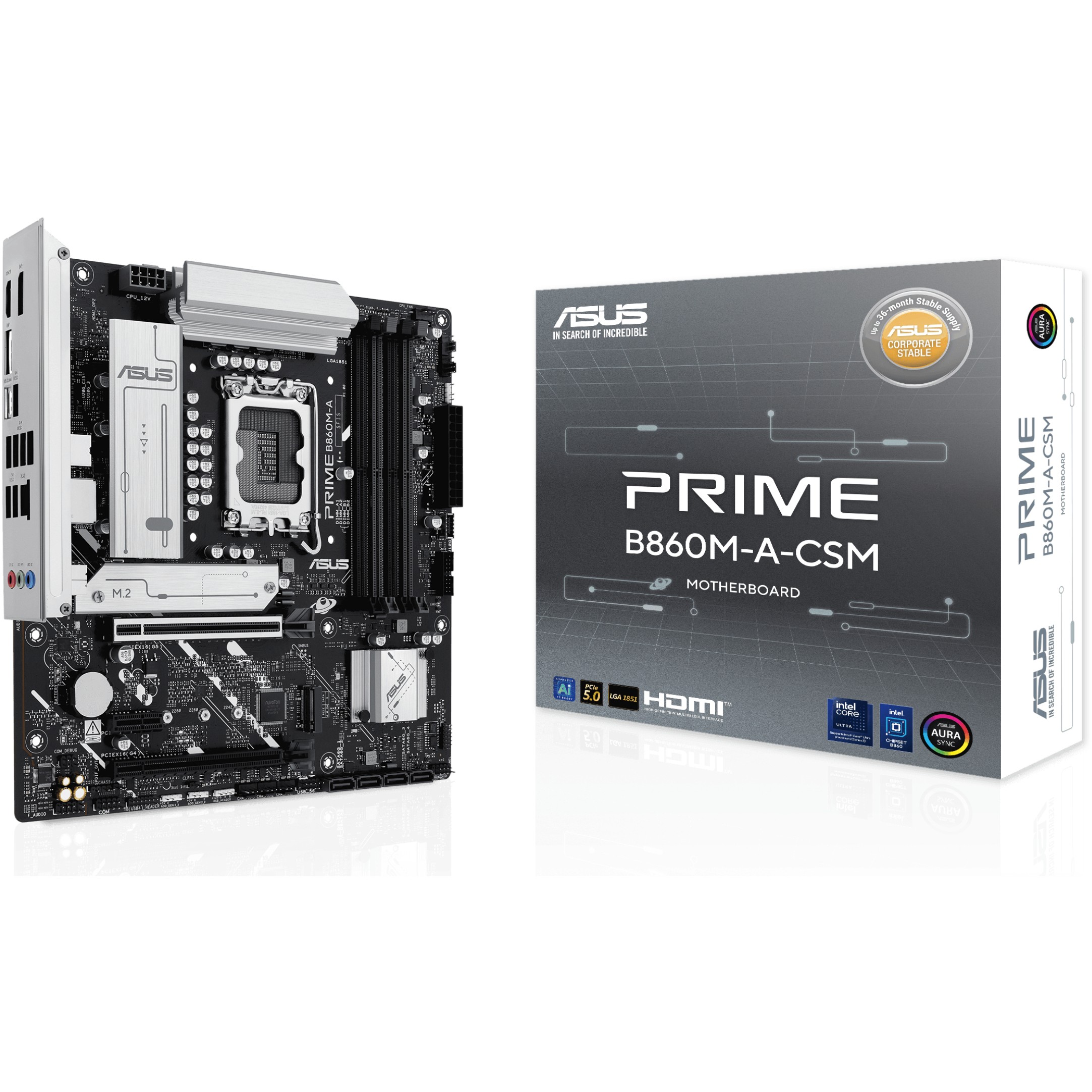 Matična ploča ASUS PRIME B860M-A-CSM Intel B860 LGA 1851 micro ATX-4