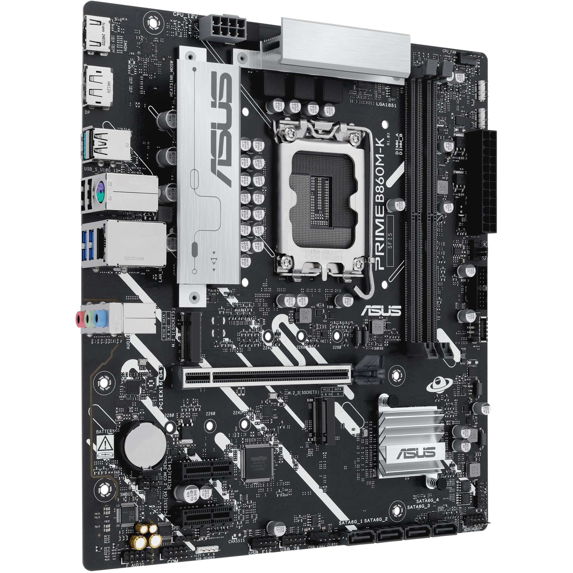 Matična ploča ASUS PRIME B860M-K (Intel B860, LGA 1851, micro ATX)-1