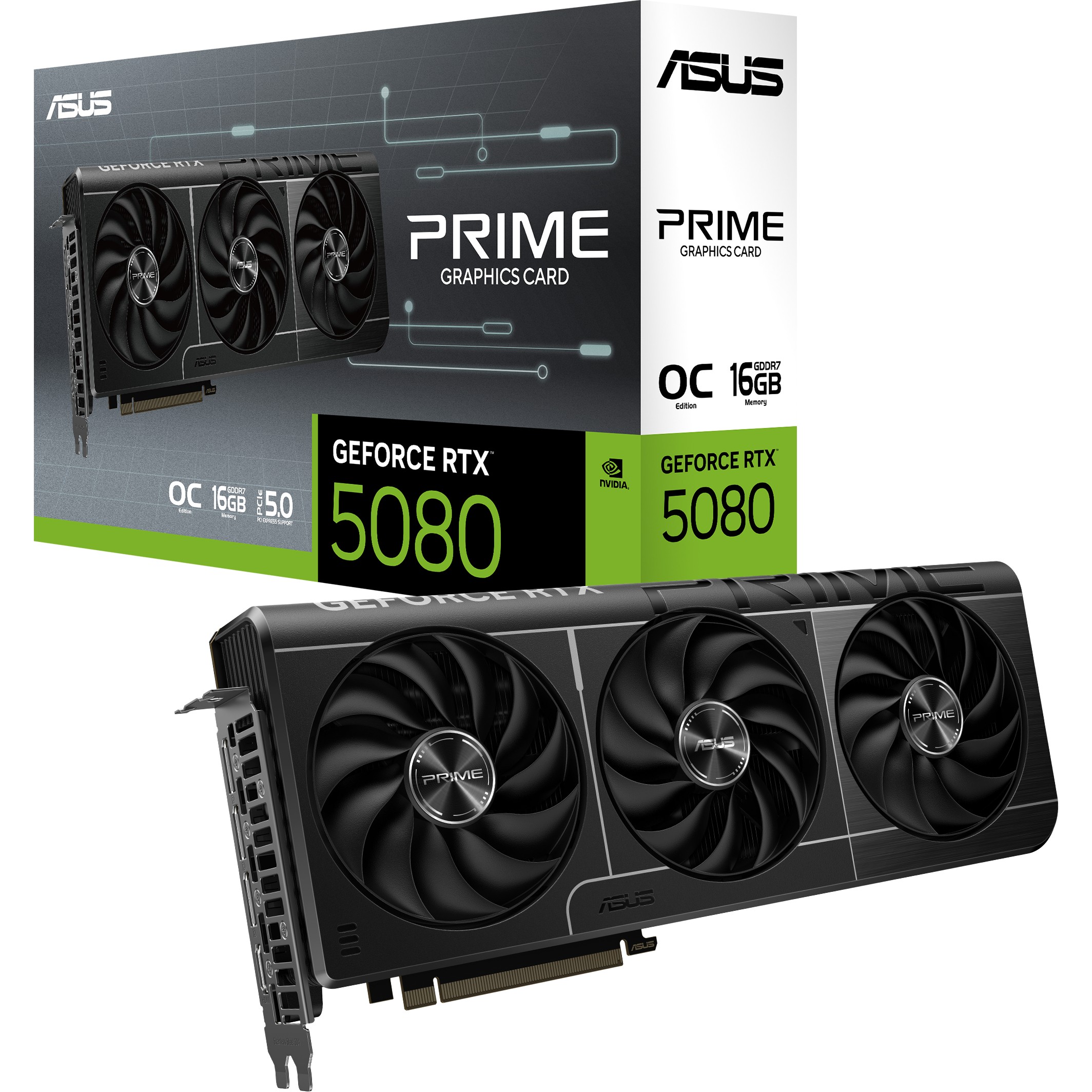 Grafička kartica ASUS Prime -RTX5080-O16G (NVIDIA GeForce RTX 5080, 16 GB GDDR7)-9