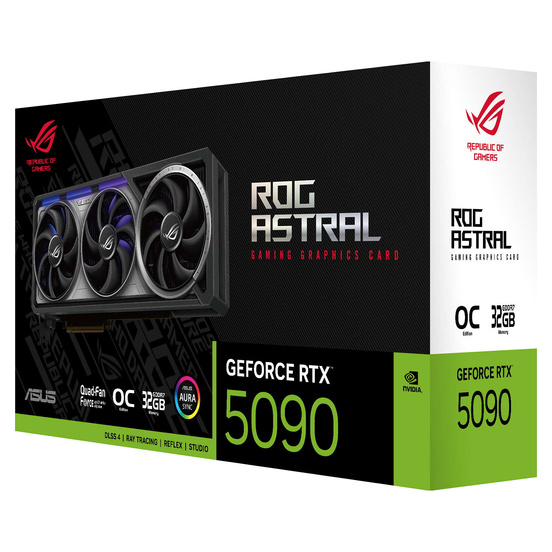 Grafička kartica ASUS ROG ASTRAL RTX5090-O32G-GAMING NVIDIA GeForce RTX 5090 32 GB GDDR7-19
