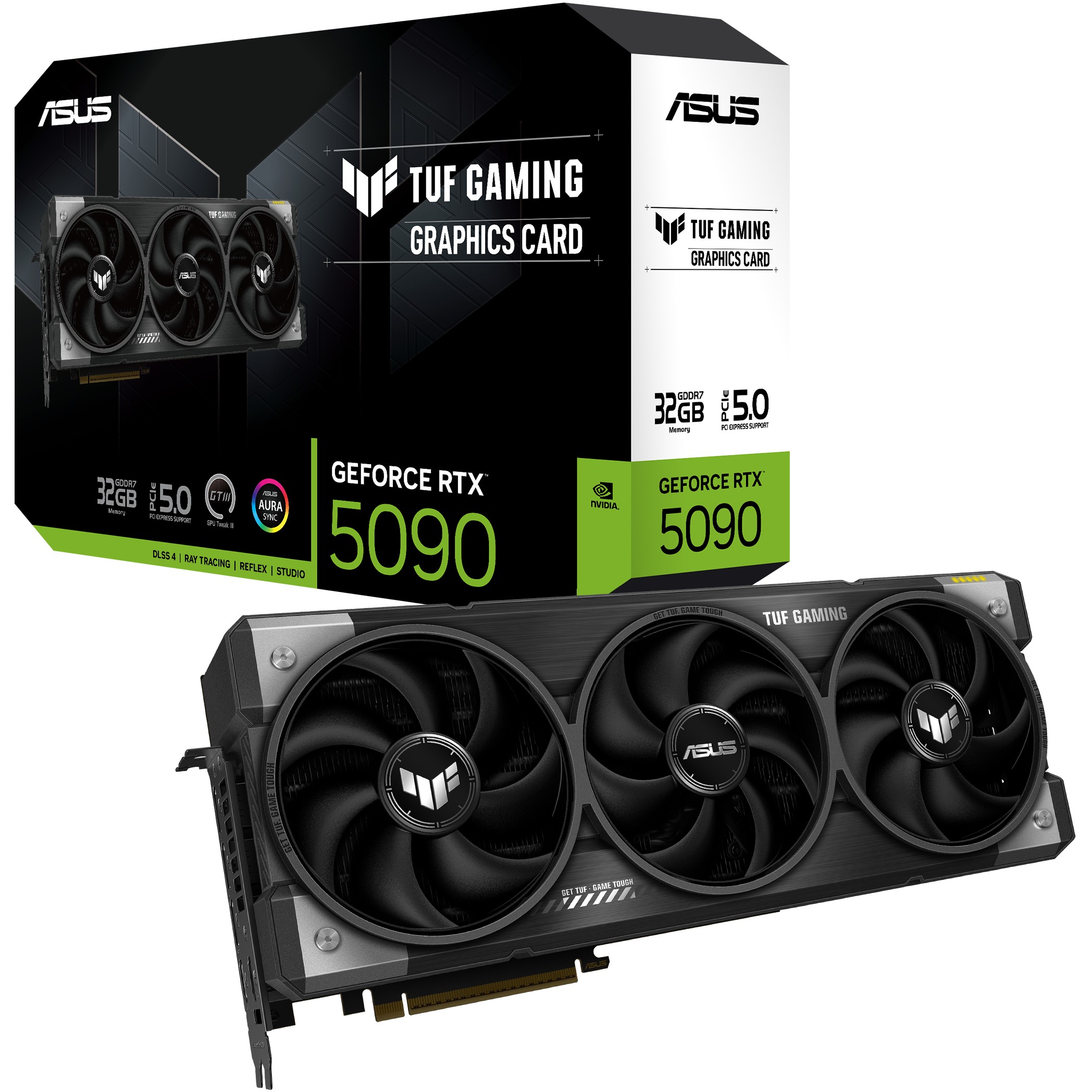 Grafička kartica ASUS TUF Gaming TUF-RTX5090-32G-GAMING NVIDIA GeForce RTX 5090 32 GB GDDR7-3