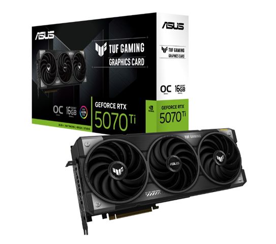 Grafička kartica ASUS TUF Gaming TUF-RTX5070TI-O16G-GAMING NVIDIA GeForce RTX 5070 Ti 16 GB GDDR7-5