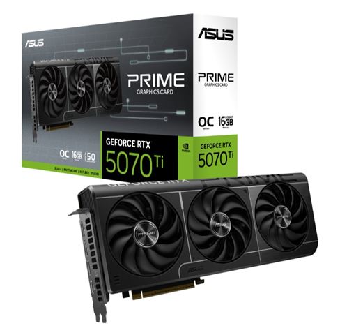 Grafička kartica ASUS PRIME-RTX5070TI-O16G (NVIDIA GeForce RTX 5070 Ti, 16 GB GDDR7, PCIe 5.0 x16, 3x DisplayPort, 1x HDMI)-0