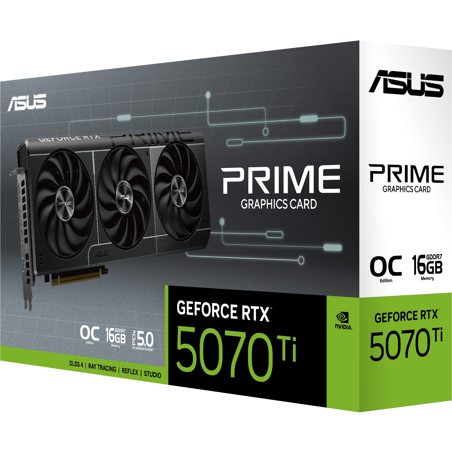 Grafička kartica ASUS PRIME-RTX5070TI-O16G (NVIDIA GeForce RTX 5070 Ti, 16 GB GDDR7, PCIe 5.0 x16, 3x DisplayPort, 1x HDMI)-11