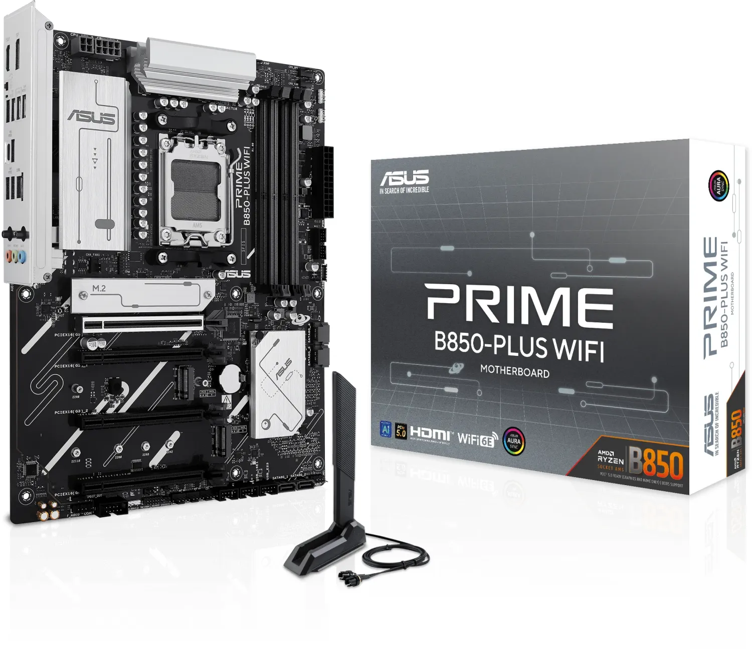 Matična ploča ASUS PRIME B850-PLUS WIFI (AMD B850, Socket AM5, ATX)