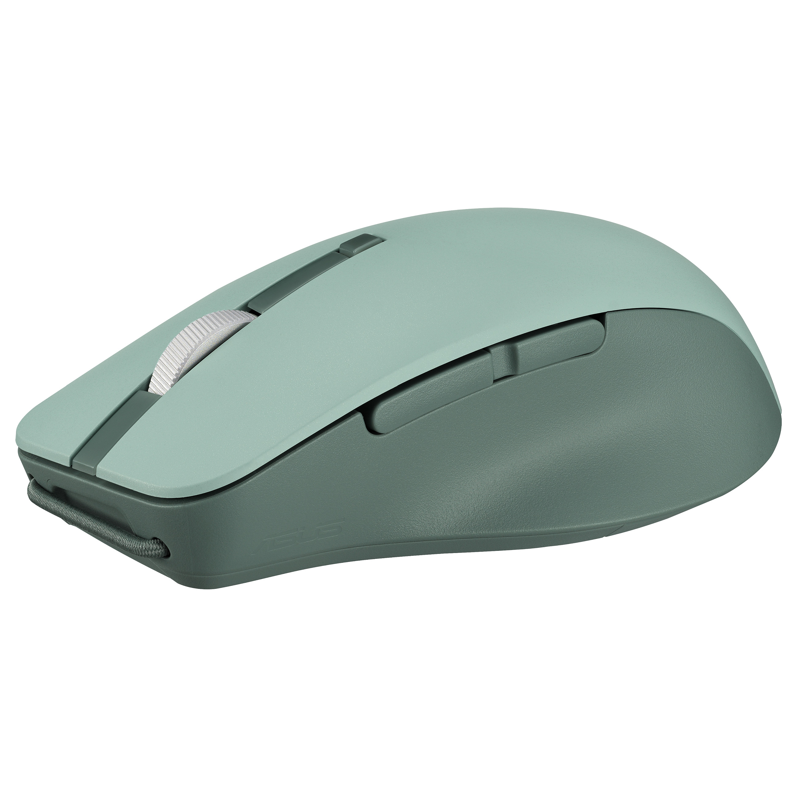 Bežični miš ASUS Marshmallow Mouse MD200 Quiet Green (Bluetooth & 2.4GHz, 4000 DPI, tihe tipke)-1