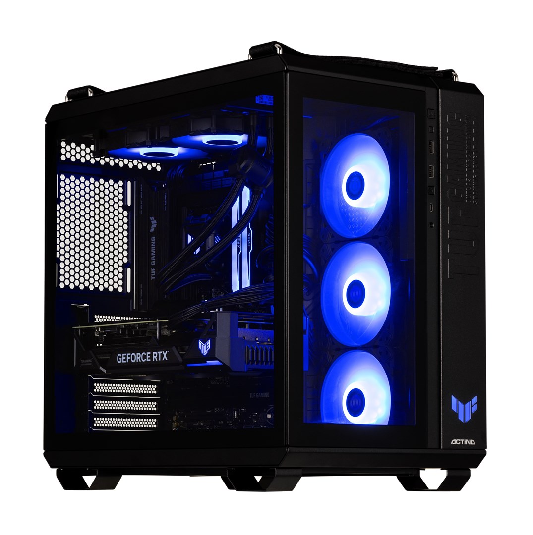 Računalo ACTINA 5901443411826 PC AMD Ryzen™ 7 9800X3D (32 GB DDR5-SDRAM, 2 TB SSD, NVIDIA GeForce RTX 5080, Midi Tower, Crno)-0