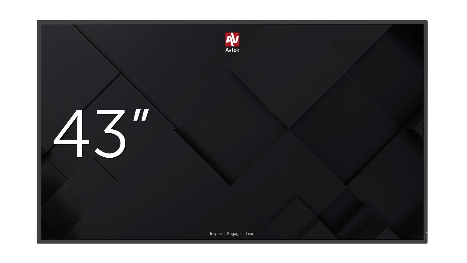 Monitor AVTEK DS 45 (43", 4K Ultra HD, LCD, 6.5 ms, HDMI/USB/Wi-Fi)-0