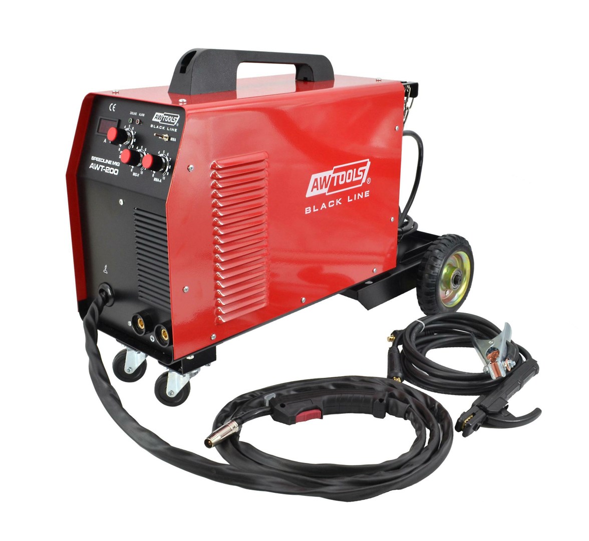 Aparat za zavarivanje AWTOOLS Speedline MIG AWT-200 3u1 (MIG/MAG, MMA, TIG LIFT), 200A-0