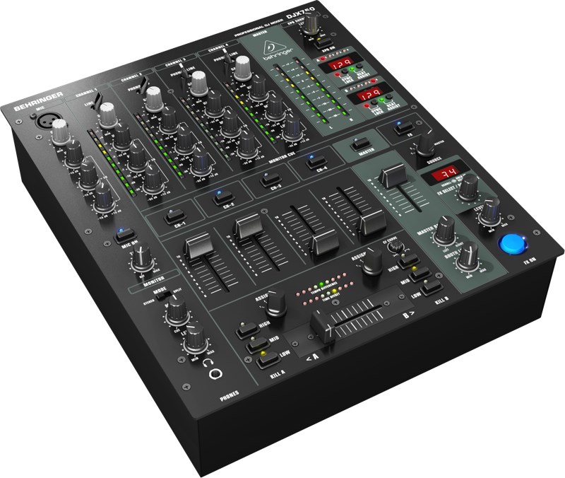 Behringer DJX750 audio mixer 5 channels 10 - 55000 Hz-4
