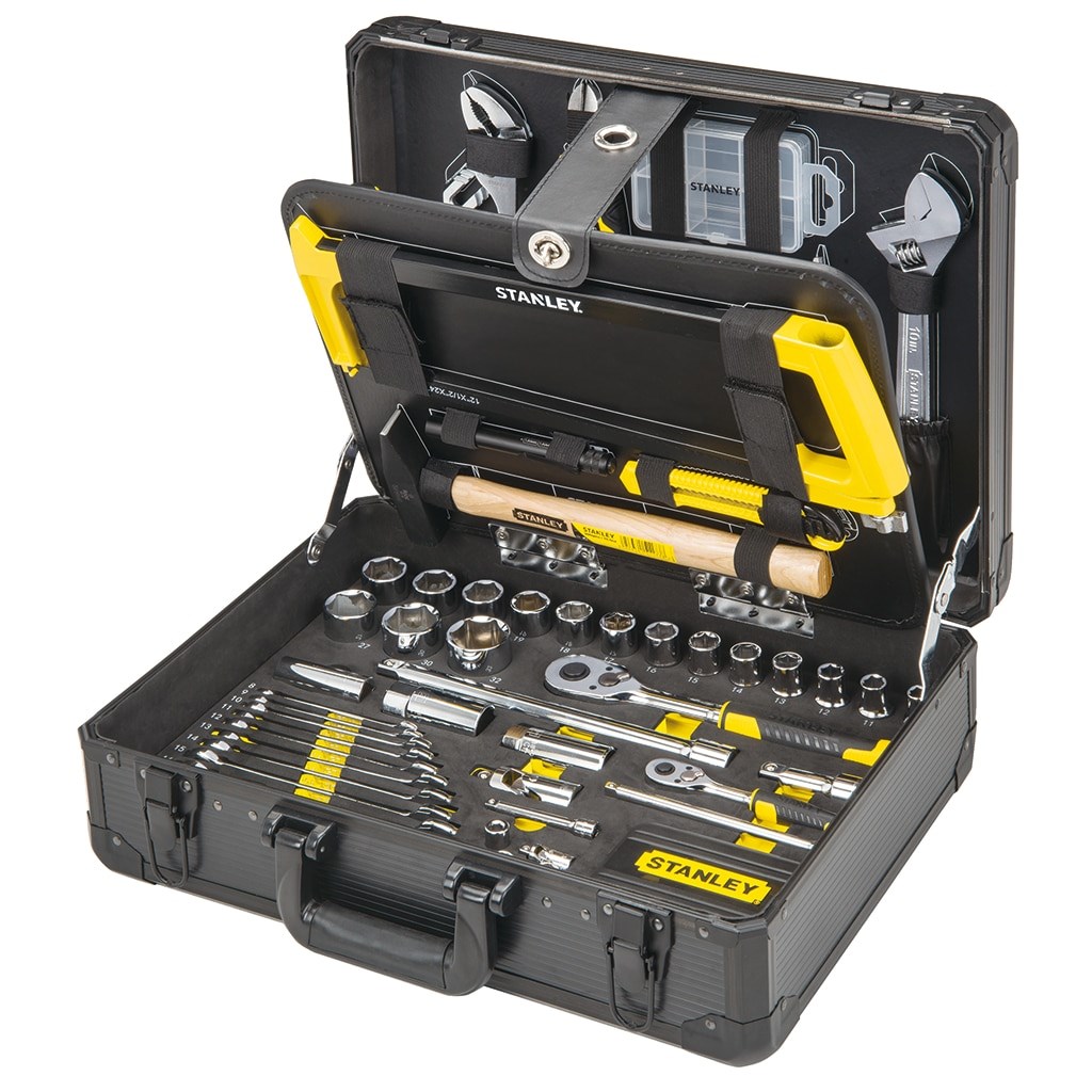 Set alata STANLEY STMT98109-1, 142 komada u aluminijskom koferu-0