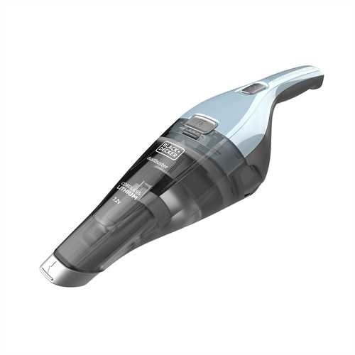 Black & Decker NVC215W handheld vacuum Blue, Grey Bagless-4