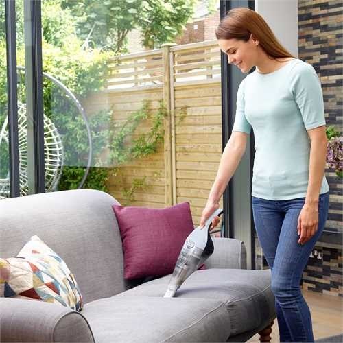 Black & Decker NVC215W handheld vacuum Blue, Grey Bagless-9