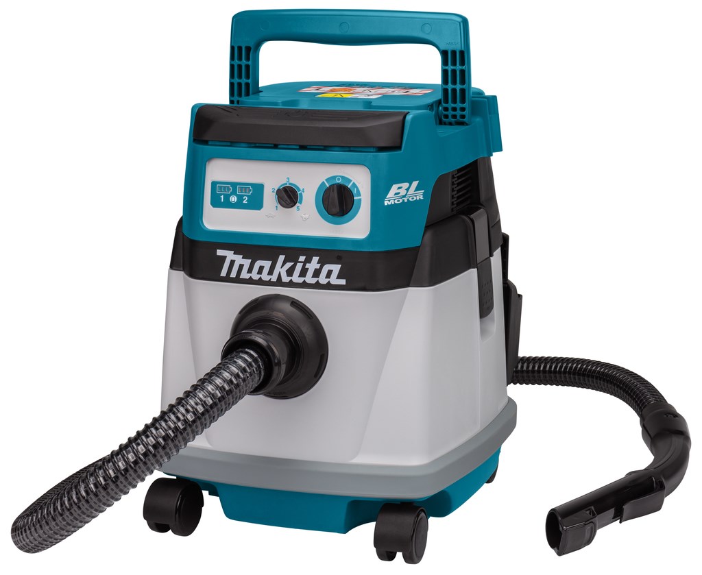 Akumulatorski usisavač MAKITA DVC155LZX2 (18V+18V, 15L, suho/mokro, L-klasa)-1