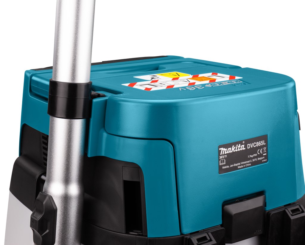 Akumulatorski usisavač MAKITA DVC155LZX2 (18V+18V, 15L, suho/mokro, L-klasa)-8