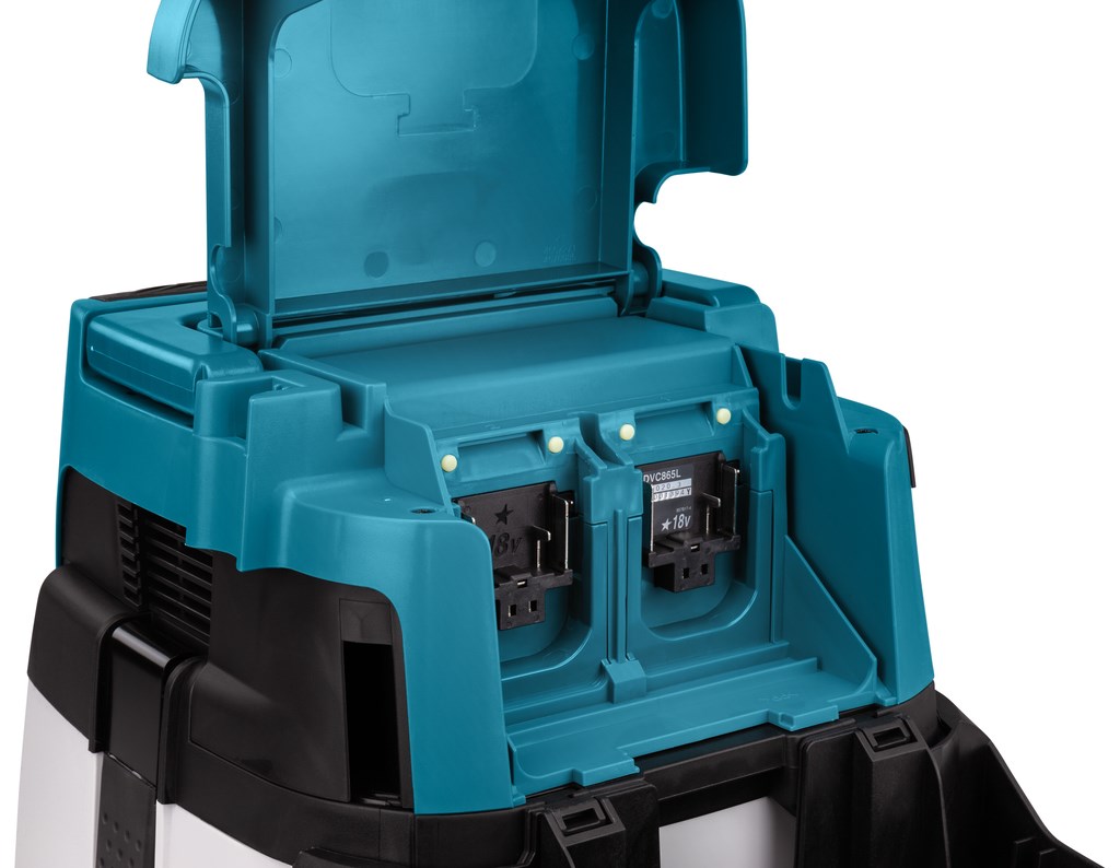 Akumulatorski usisavač MAKITA DVC155LZX2 (18V+18V, 15L, suho/mokro, L-klasa)-7