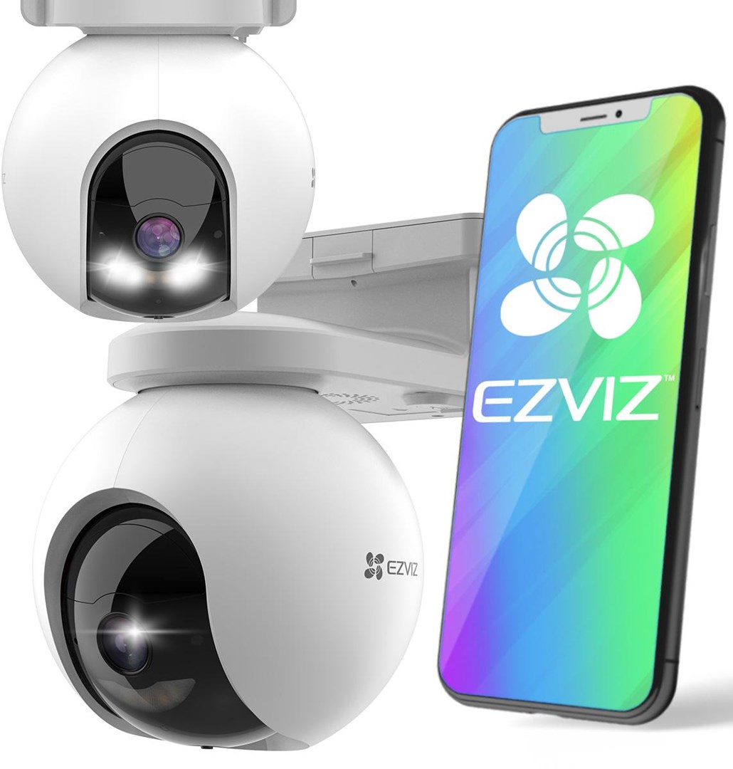 EZVIZ EB8 4G Pan & Tilt Baterijska Kamera (2K, 360°, IP65, 4G LTE, Solarno punjenje)-3