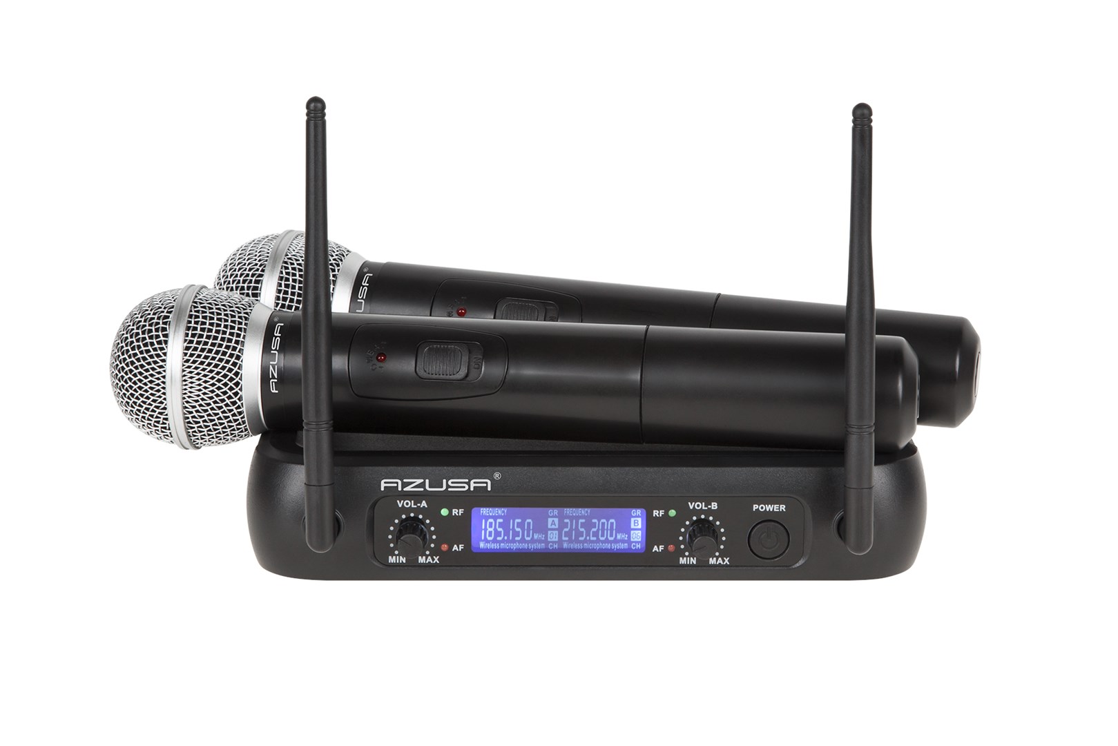 2-channel VHF microphone WR-358LD (2 x handheld mics)-0