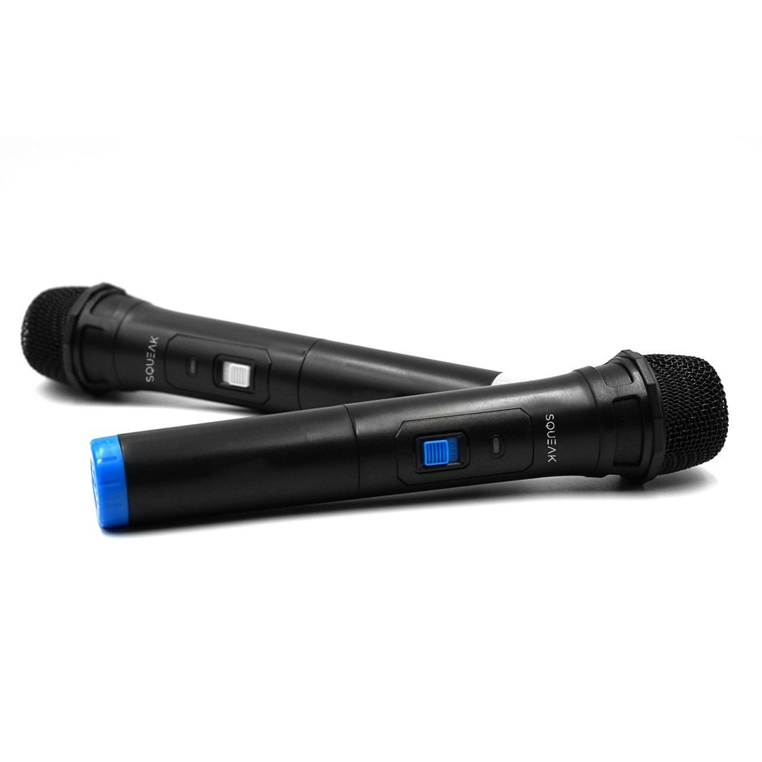 Set karaoke mikrofona VOCALDUO 2,4G SQ1007-8