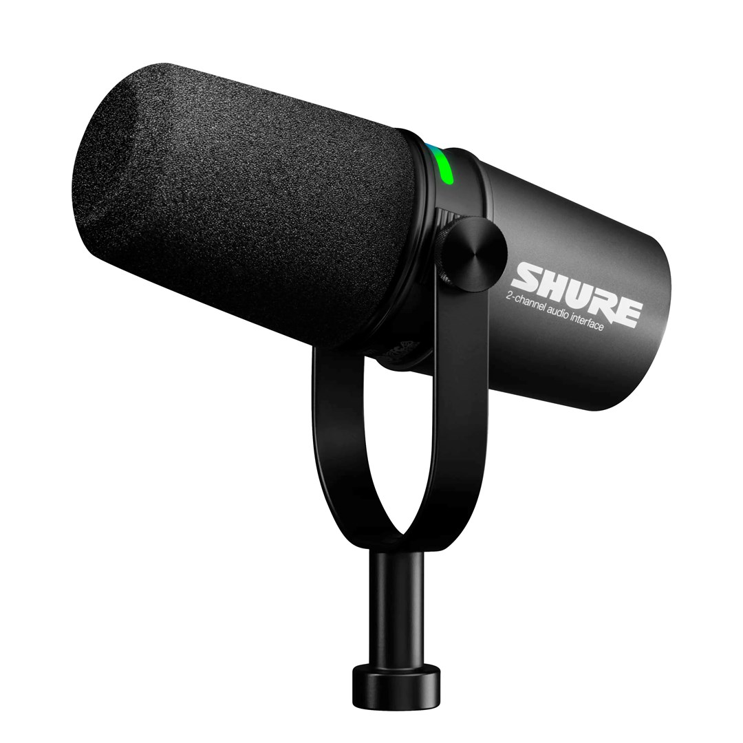 Mikrofon SHURE MV7I (unidirectional/cardioid, dynamic, 48 kHz, 128 dB)-0