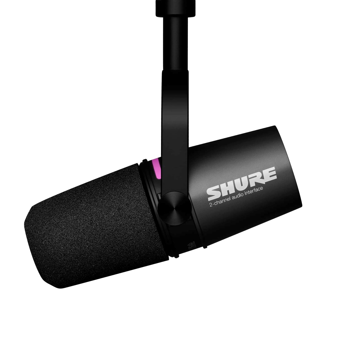 Mikrofon SHURE MV7I (unidirectional/cardioid, dynamic, 48 kHz, 128 dB)-1