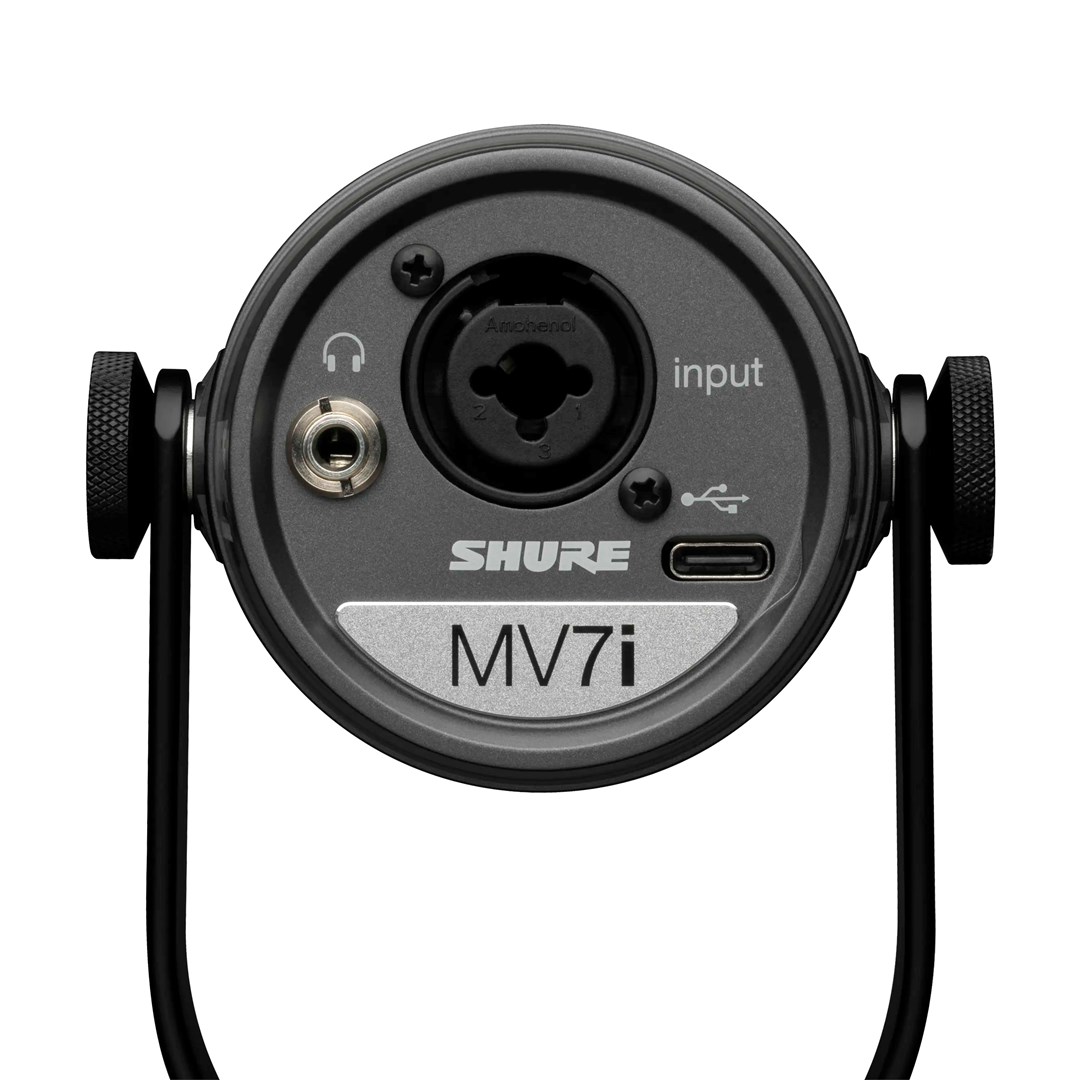Mikrofon SHURE MV7I (unidirectional/cardioid, dynamic, 48 kHz, 128 dB)-6