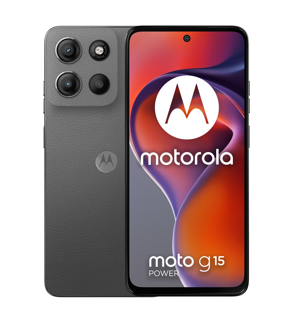 Motorola moto g15 power 17.1 cm (6.72") Dual SIM Android 15 4G USB Type-C 8 GB 256 GB 6000 mAh Grey-1