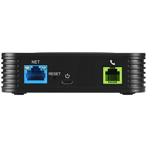 VoIP Gateway GRANDSTREAM HT801v2 (Single-port, TCP/IP/UDP, RTP/RTCP, HTTP/HTTPS, SIP, SRTP, TR-069)-1