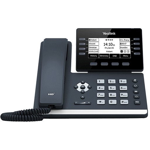 IP Telefon YEALINK SIP-T53 siva boja 8 linija LCD-0