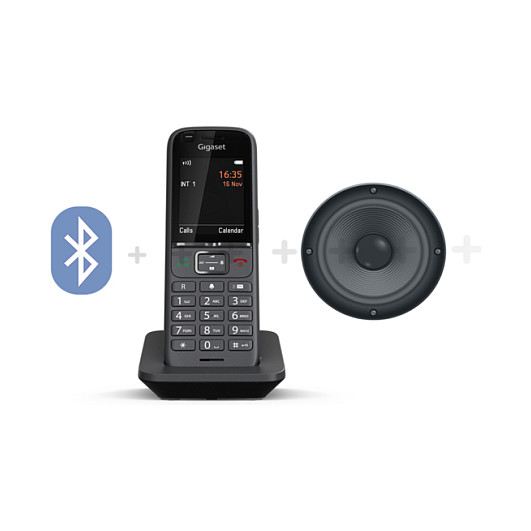 DECT telefon GIGASET S700H PRO Caller ID antracit-3