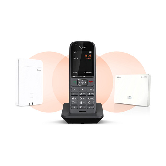 DECT telefon GIGASET S700H PRO Caller ID antracit-7