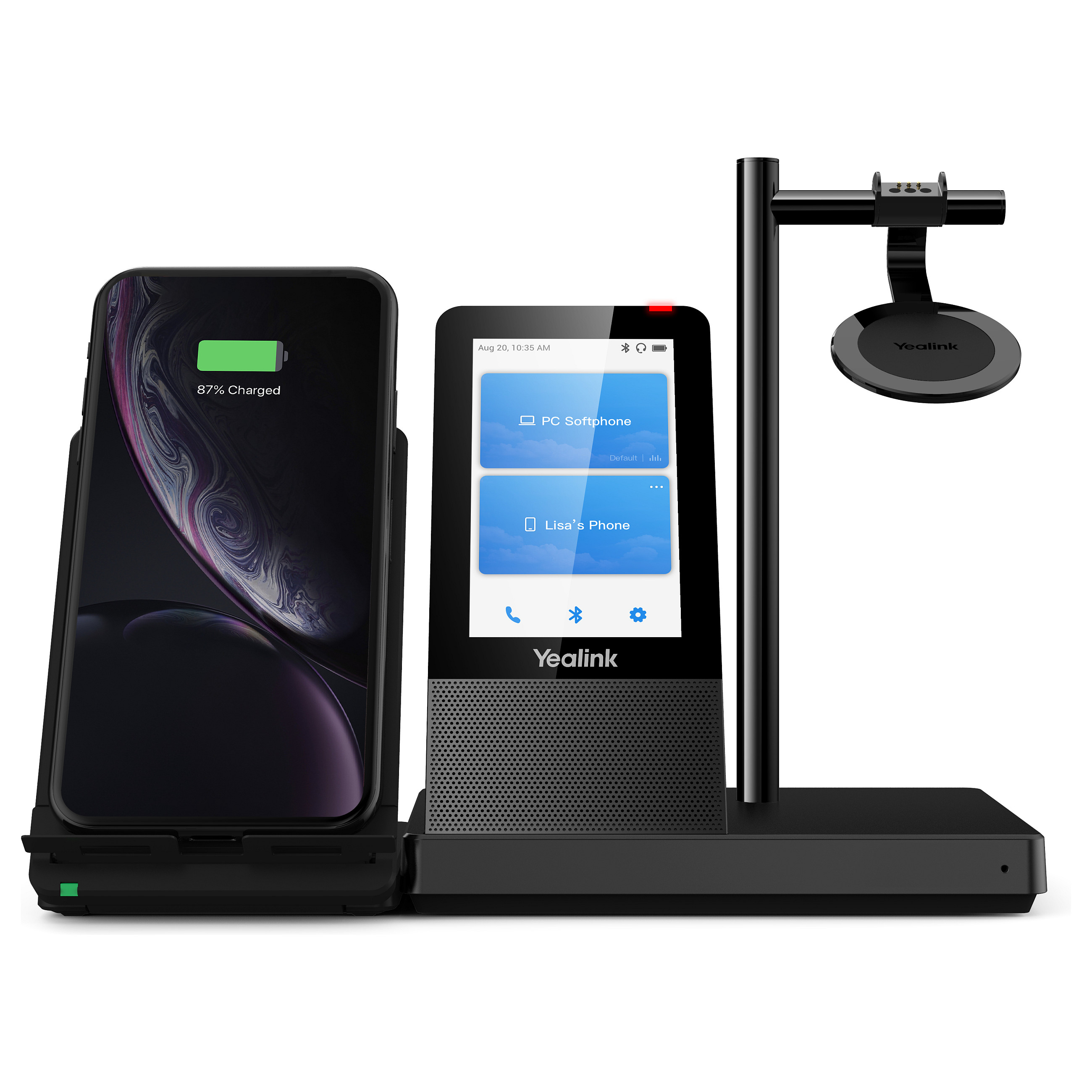 Bežične slušalice YEALINK WH66 Mono UC (DECT, Bluetooth, do 13h baterije, domet 160m)-1