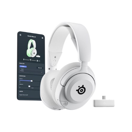 Gaming slušalice STEELSERIES Arctis Nova 5X Wireless White (PC/PS/Xbox/Switch, 60h baterija, Bluetooth)-5