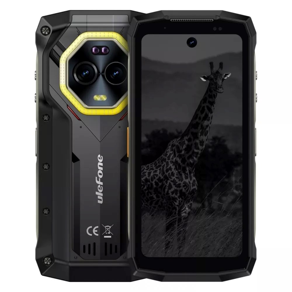 Pametni telefon ULEFONE Armor 25T Pro 5G 12GB/256GB (6.78" 120Hz, Termovizijska kamera, IP68/IP69K) Crni-0