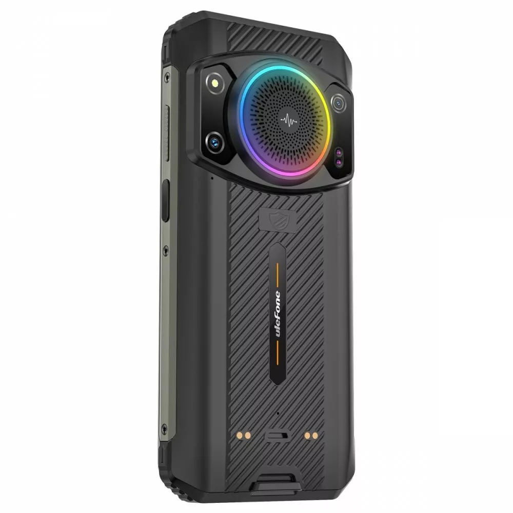 Pametni telefon ULEFONE Armor 21 8GB/256GB (6.58" FHD+ 120Hz, 122dB zvučnik, 64MP kamera, 9600mAh, IP69K) Black-6
