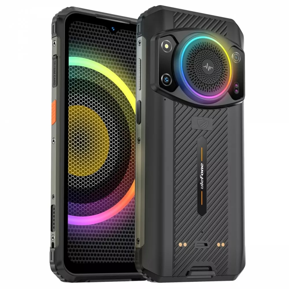 Pametni telefon ULEFONE Armor 21 8GB/256GB (6.58" FHD+ 120Hz, 122dB zvučnik, 64MP kamera, 9600mAh, IP69K) Black-8