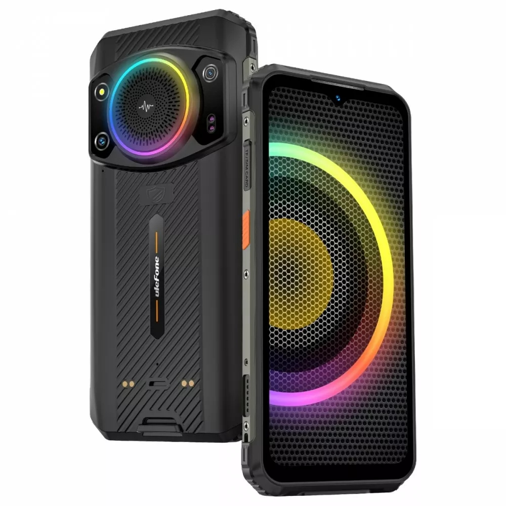 Pametni telefon ULEFONE Armor 21 8GB/256GB (6.58" FHD+ 120Hz, 122dB zvučnik, 64MP kamera, 9600mAh, IP69K) Black-7