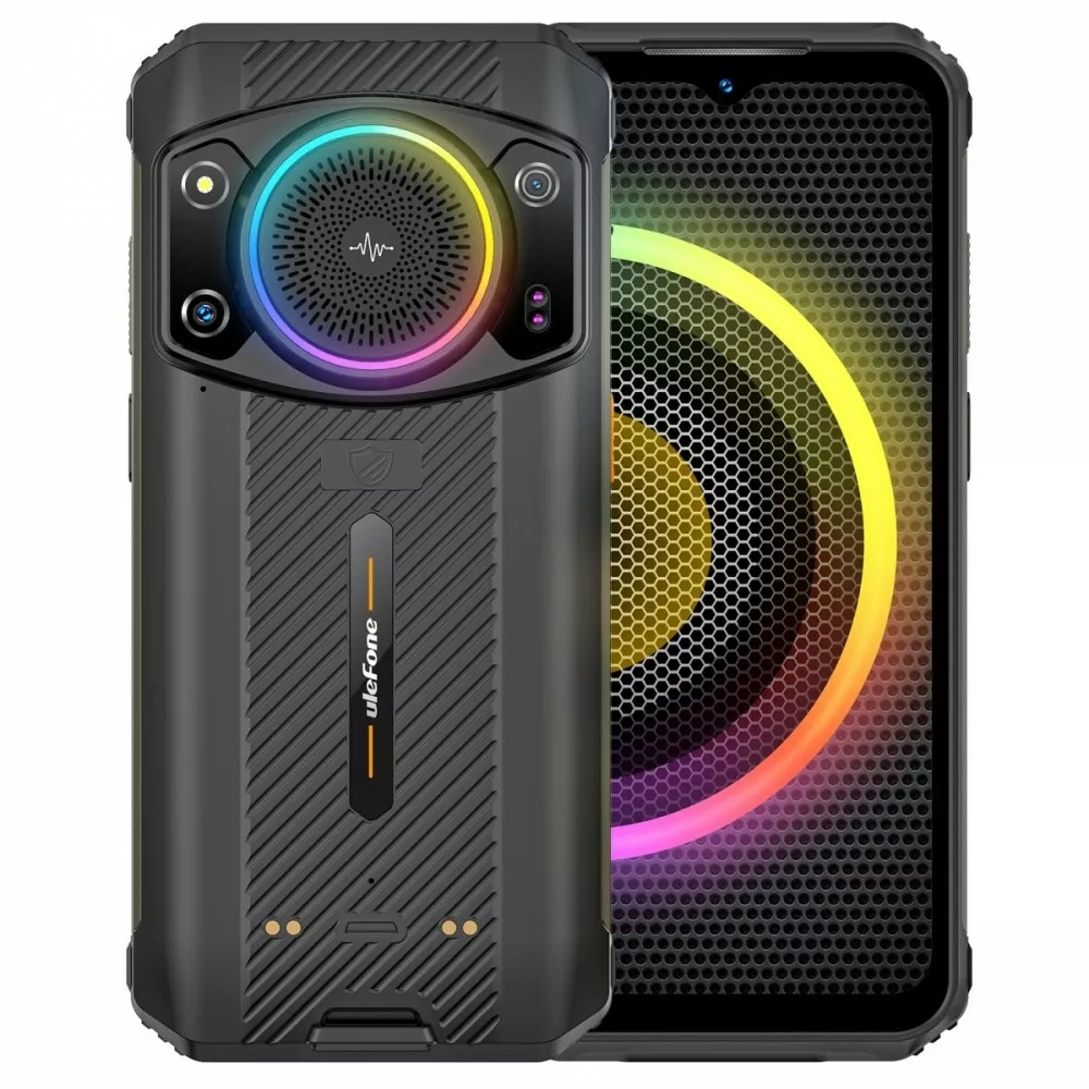 Pametni telefon ULEFONE Armor 21 8GB/256GB (6.58" FHD+ 120Hz, 122dB zvučnik, 64MP kamera, 9600mAh, IP69K) Black-0