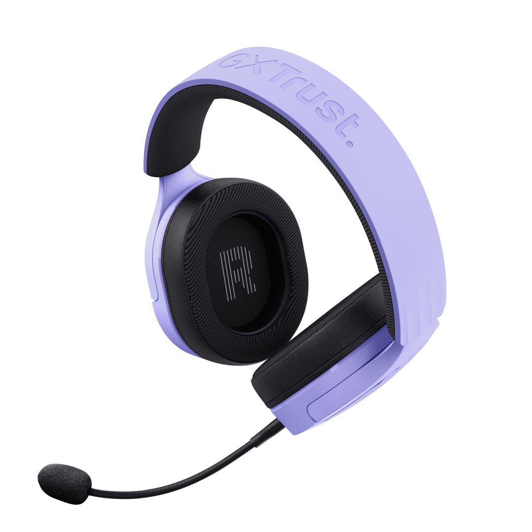 Headset TRUST GXT 491P FAYZO Wired & bežični Gaming USB Type-A Bluetooth Crna, Ljubičasta-12